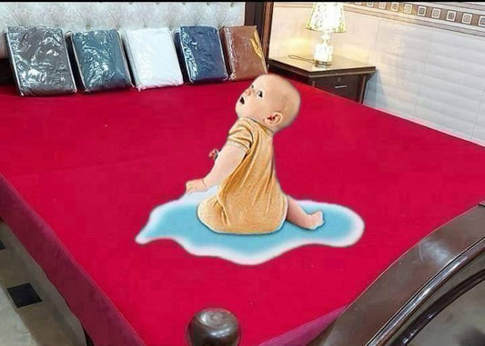 Mattress Safeguards Water Proof Elastic Band Cover For single Size