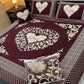 4Pc Velvet Jaquard Bedsheet