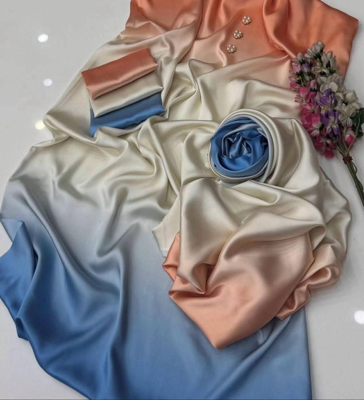 3pc &nbsp;Shamooz Silk Fabric