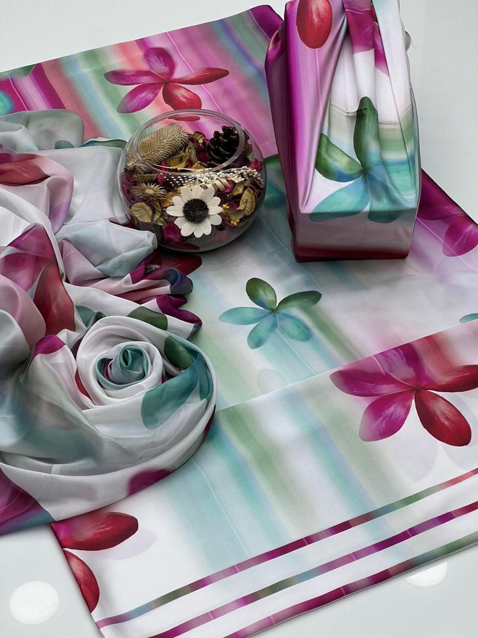 3pc &nbsp;Shamooz Silk Fabric