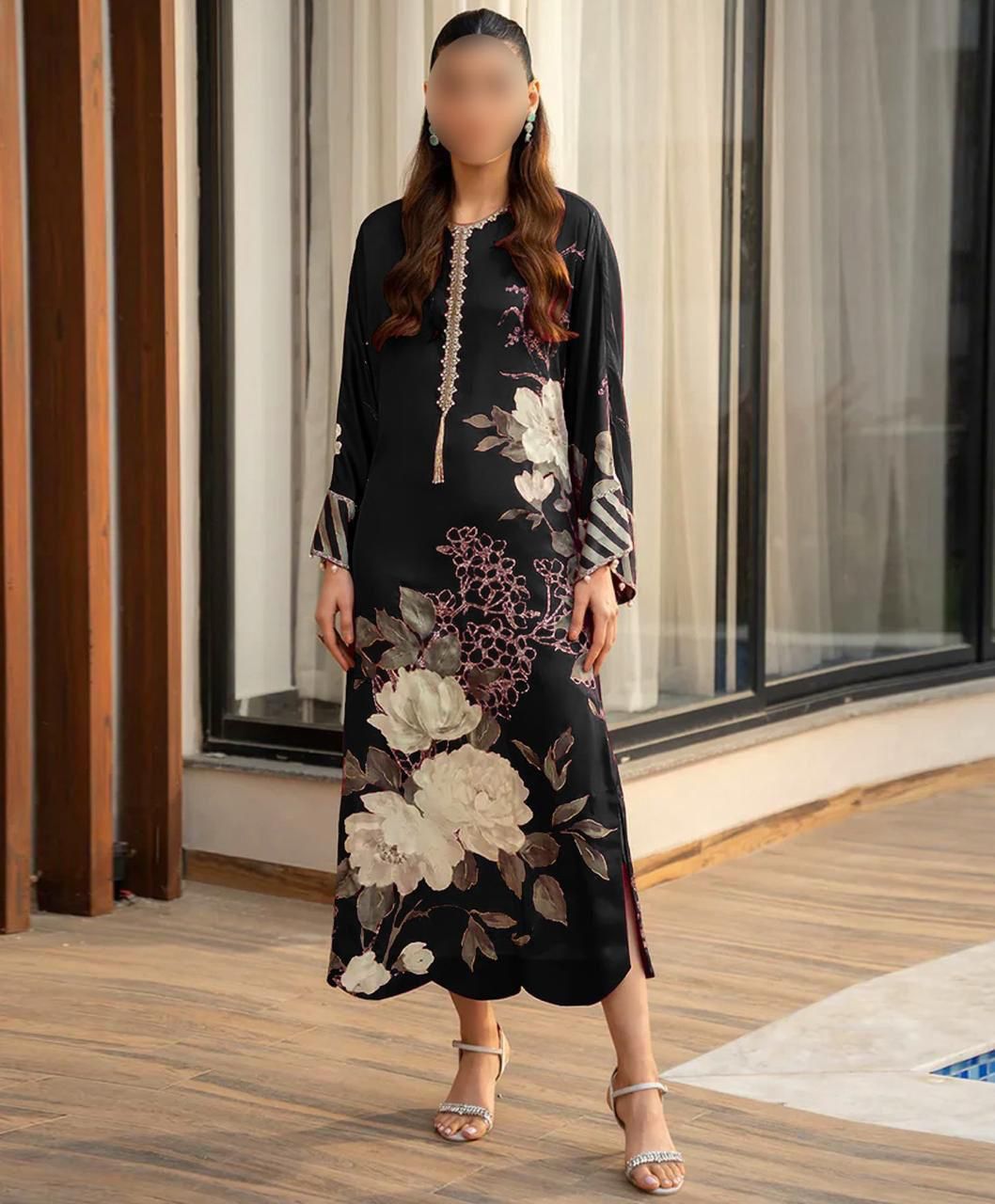 3pc &nbsp;Shamooz Silk Fabric