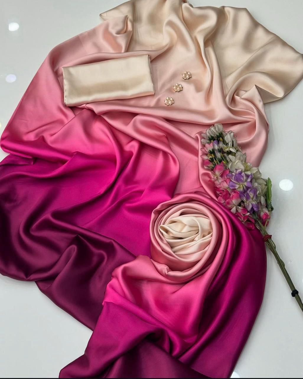 3pc &nbsp;Shamooz Silk Fabric